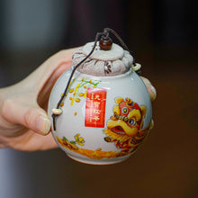 Load image into Gallery viewer, 2026 CNY Gift Set | Good Fortune 好狮花生 | Blooming Wishes 柿狮如意