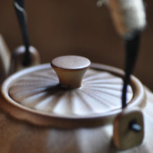 Muatkan imej ke dalam penonton Galeri, Pumpkin Shaped Teapot with Warmer Set | Pottery - LEGEND OF TEA