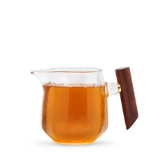 Load image into Gallery viewer, Wooden Handle Glass Pitcher - LEGEND OF TEA
