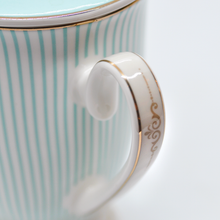 Muatkan imej ke dalam penonton Galeri, European Style Striped Tall Tea Cup Set - LEGEND OF TEA