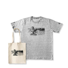 Load image into Gallery viewer, Sea Turtle Charity T-Shirt + Canvas Tote Bag Set
