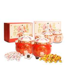 Load image into Gallery viewer, 2026 CNY Gift Set | Pair of Fortune Cats 招财进宝
