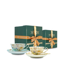 Load image into Gallery viewer, European Style Flower Tea Cup Set
