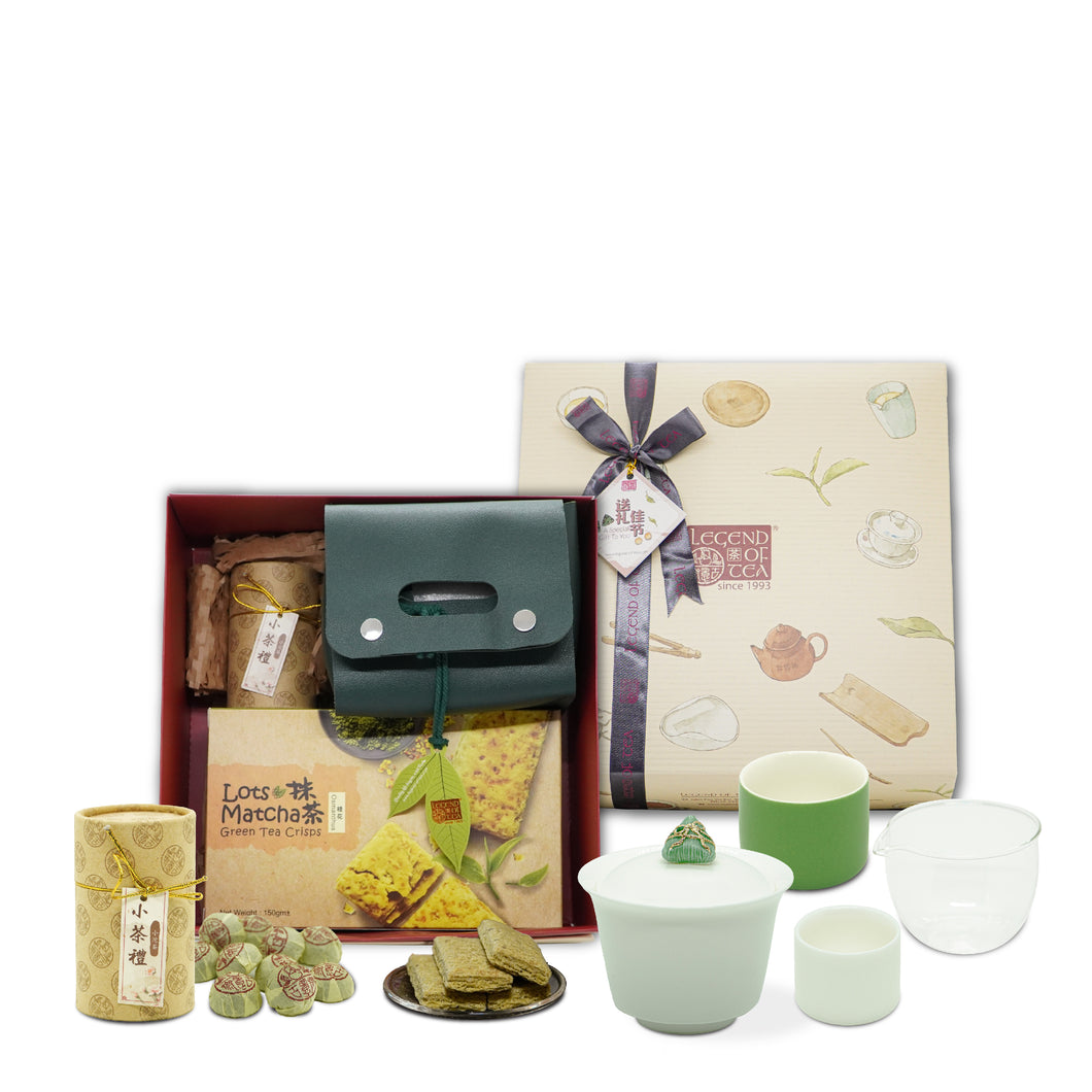 Dragon Boat Festival Tea Set FREE Puer Tea & Matcha Crisp