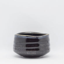 Load image into Gallery viewer, a matcha bowl in black color
