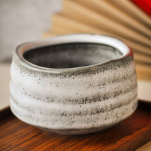 Load image into Gallery viewer, a close up of a white matcha bowl

