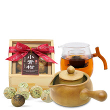 Load image into Gallery viewer, 2026 Parent's Day Gift Set | 6 Year Aged Imperial Ripe Puer Green Tangerine
