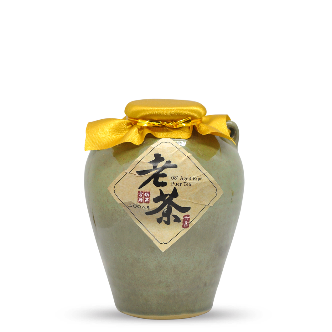 2008 LaoCha [ GongTing Ripe Puer ] - LEGEND OF TEA