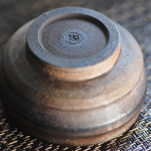 Load image into Gallery viewer, Stripped Pattern Kiln Transmutation Cup | Pottery - LEGEND OF TEA
