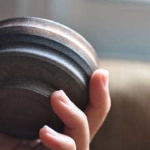 Load image into Gallery viewer, Stripped Pattern Kiln Transmutation Cup | Pottery - LEGEND OF TEA
