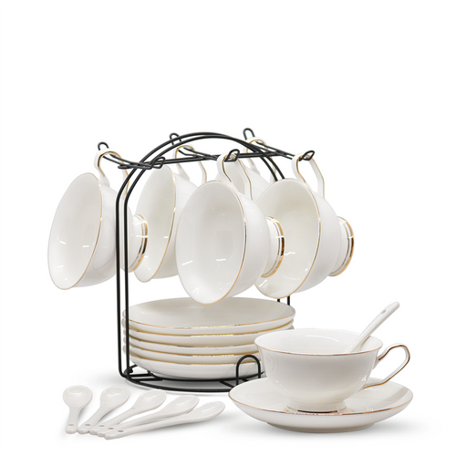 European Style White Elegance Tea Set - LEGEND OF TEA