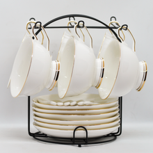 Load image into Gallery viewer, European Style White Elegance Tea Set - LEGEND OF TEA
