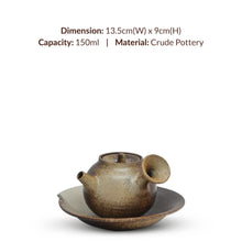 Load image into Gallery viewer, Japanese-Style Side Handle Pot | Pottery - LEGEND OF TEA
