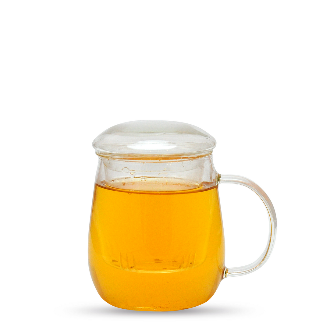 Glass Infuser Mug (Tall) - LEGEND OF TEA