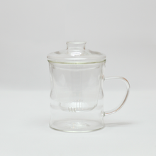 Muatkan imej ke dalam penonton Galeri, Glass Infuser Mug (Bamboo Shape) - LEGEND OF TEA

