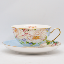 Load image into Gallery viewer, European Style Flower Tea Cup Set - LEGEND OF TEA
