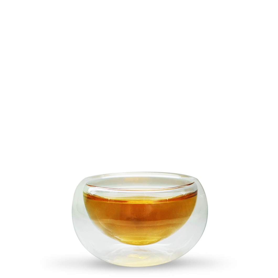 Double Layer Glass Tea Cup - LEGEND OF TEA